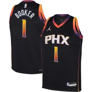 Devin Booker Phoenix Suns Superbe Jordan Brand Youth Swingman Jersey Statement Edition Black - Design innovant - Écarte-vous du commun des mortels