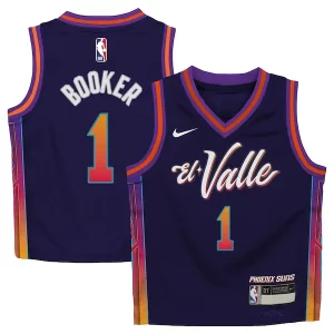 Devin Booker Phoenix Suns Magnifique Nike Toddler Swingman Replica Jersey City Edition Purple - Parfait pour le match jour - Montrez votre support avec style
