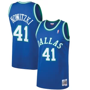 Dirk Nowitzki Dallas Mavericks 1998/99 Hardwood Classics Splendide Swingman Jersey Blue - Offre d'achat groupé - Achetez avec vos amis et économisez