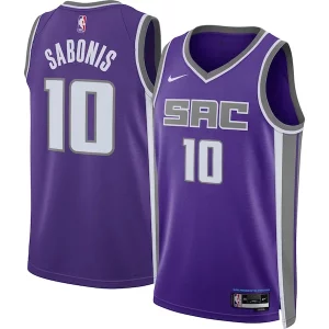 Domantas Sabonis Sacramento Kings Nike Unisex Dashing Swingman Jersey Icon Edition Purple - Garantie satisfaction - Si vous n'êtes pas satisfait