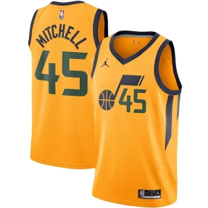 Donovan Mitchell Utah Jazz Jordan Brand Tendance 2020/21 Swingman Jersey Statement Edition Gold - Dernières unités - Ne manquez pas cette opportunité