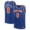 Donte DiVincenzo New York Knicks Fast Break Replica Player Commémoratif Jersey Icon Edition Royal - Offre d'achat groupé - Achetez avec vos amis et économisez