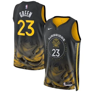 Draymond Green Golden State Distingué Warriors Nike Unisex 2022/23 Swingman Jersey City Edition Black - Maillot de collection - Un bijou pour les amateurs