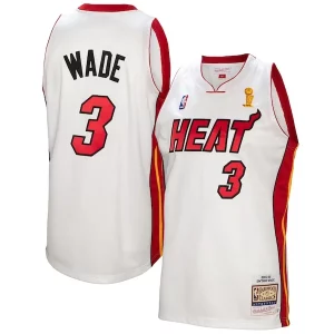 Dwyane Wade Miami Heat 2005 06 Authentic Collectible Player Jersey White - Promotion limitée - Profitez de la réduction avant qu'elle ne soit terminée