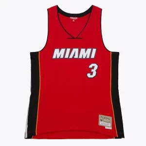 Dwyane Wade Miami Stylish Heat Women's 2005/06 Hardwood Classics Swingman Jersey Red - Garantie satisfaction - Si vous n'êtes pas satisfait