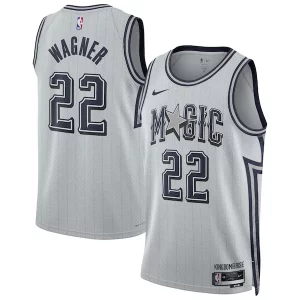 Franz Wagner Orlando Magic Nike Unisex 2024/25 Swingman Player Sophistiqué Jersey City Edition Silver - Idéal pour les collectionneurs - Qualité premium garantie