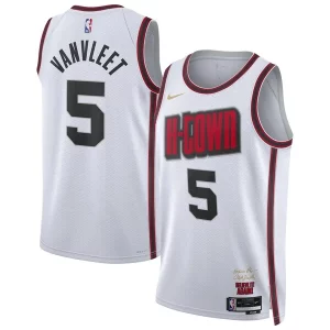 Fred VanVleet Distingué Houston Rockets Nike Unisex 2024/25 Swingman Player Jersey City Edition White - Nouvelle arrivée - Êtes-vous prêt pour la saison ?