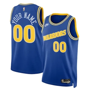 Golden State Warriors Nike Unisex 2022/23 Stylish Custom Swingman Jersey Classic Edition Blue - Maillot de qualité supérieure - Durable et résistant