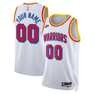Golden State Warriors Nike Unisex Adult Swingman Custom Jersey Exquisite Classic Edition White - Édition commemorative - Souvenez-vous des moments inoubliables
