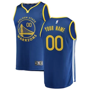 Golden State Warriors Youth 2019/20 Fast Break Custom Replica Jersey Royal Icon Commémoratif Edition - Collectionner ce maillot rare - Augmentez la valeur de votre collection