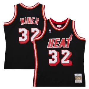 Harold Miner Miami Heat 1992/93 Hardwood Refiné Classics Swingman Throwback Jersey Black - Pour les amateurs de basketball passionnés - Livraison rapide