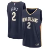Herbert Jones New Orleans Pelicans Youth Fast Gracieux Break Replica Player Jersey Icon Edition Navy - Parfait pour le match jour - Montrez votre support avec style