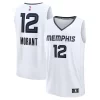 Ja Unique Morant Memphis Grizzlies Fast Break Replica Player Jersey Association Edition White - Giftez-le à un fan dévoué - Livraison en temps pour les fêtes