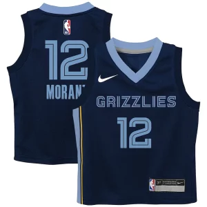 Ja Morant Memphis Grizzlies Nike Preschool Swingman Player Jersey Exclusif Icon Edition Navy - Événement exclusif - Soyez l'un des premiers à avoir ce maillot