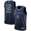 Ja Morant Memphis Grizzlies Nike Youth Swingman Jersey Icon Authentique Edition Navy - Vêtement de fan emblématique - Montrez votre amour pour l'équipe