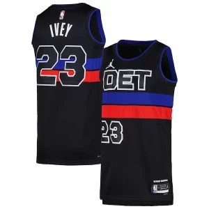 Jaden Ivey Detroit Distingué Pistons Jordan Brand Unisex Swingman Jersey Statement Edition Black - Idéal pour les collectionneurs - Qualité premium garantie