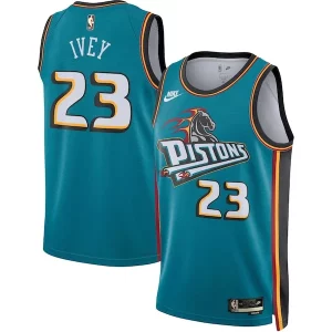 Jaden Ivey Detroit Pistons Nike Swingman Jersey Classic Edition Éclatant Teal - Dernières unités - Ne manquez pas cette opportunité