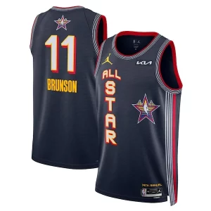 Jalen Brunson Uniques Nike Unisex 2025 NBA All Star Game Swingman Player Jersey Navy - Pour les amateurs de basketball passionnés - Livraison rapide
