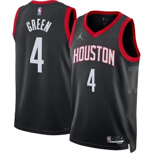 Jalen Green Houston Rockets Jordan Brand Unisex Swingman Jersey Statement Tendance Edition Black - Pour les fans de la ligue - Un maillot authentique de la compétition