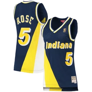 Jalen Rose Indiana Pacers Women's 1996/97 Hardwood Classics Swingman Éclatant Jersey Navy - Nouvelle arrivée - Êtes-vous prêt pour la saison ?