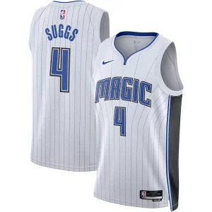 Jalen Suggs Orlando Magic Nike Unisex Swingman Jersey Association Commémoratif Edition White/Black - Pour les fans de la ligue - Un maillot authentique de la compétition