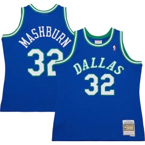Jamal Mashburn Dallas Moderne Mavericks 2001/02 Hardwood Classics Swingman Jersey Blue - Garantie satisfaction - Si vous n'êtes pas satisfait