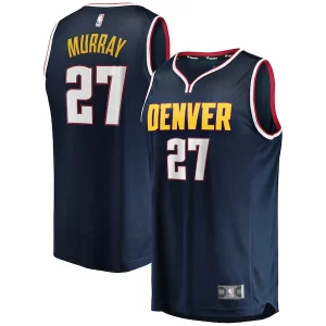 Jamal Murray Denver Nuggets 2019/20 Fast Break Replica Player Jersey Icon Edition Exceptionnel Navy - Maillot authentique - Reproduit avec soin