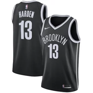 James Harden Brooklyn Nets Nike 2020/21 Swingman Jersey Black Charming Icon Edition - Garantie satisfaction - Si vous n'êtes pas satisfait