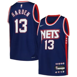 James Harden Brooklyn Nets Unique Nike Youth Swingman Jersey City Edition Navy - Maillot de qualité supérieure - Durable et résistant