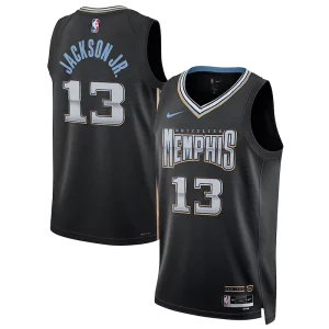 Jaren Jackson Jr. Memphis Grizzlies Nike Unisex 2022/23 Swingman Jersey City Uniques Edition Black - Style contemporain - Restez à la mode avec ce maillot