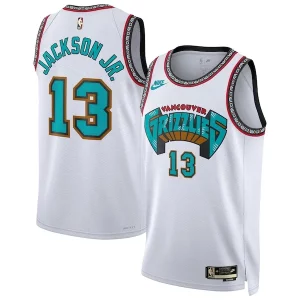 Jaren Jackson Superbe Jr. Memphis Grizzlies Nike Unisex 2024/25 Swingman Jersey White Classic Edition - Vêtement de fan emblématique - Montrez votre amour pour l'équipe