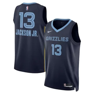 Jaren Jackson Jr. Memphis Grizzlies Nike Unisex Swingman Jersey Icon Edition Navy Gracieux - Offre spéciale - Achetez maintenant et économisez