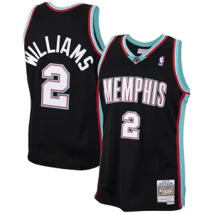Jason Williams Commémoratif Memphis Grizzlies 2001/02 Hardwood Classics Swingman Jersey Black - Idéal pour les soirées de sport - Montrez votre style