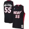Jason Williams Authentique Miami Heat 2005/06 Hardwood Classics Swingman Jersey Black - Nouvelle arrivée - Êtes-vous prêt pour la saison ?