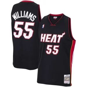 Jason Williams Authentique Miami Heat 2005/06 Hardwood Classics Swingman Jersey Black - Nouvelle arrivée - Êtes-vous prêt pour la saison ?