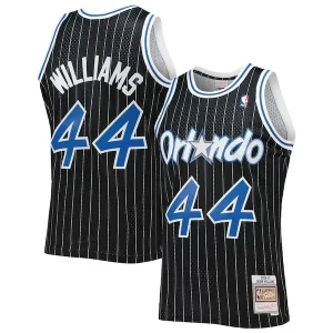 Jason Williams Orlando Magic 2001/02 Hardwood Classics Splendide Swingman Jersey Black - Pour les fans de la ligue - Un maillot authentique de la compétition
