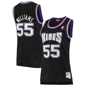 Jason Williams Sacramento Kings Women's 2000/01 Hardwood Classics Swingman Jersey Black Exceptionnel - Idéal pour les soirées de sport - Montrez votre style