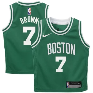 Jaylen Brown Boston Celtics Nike Preschool Swingman Player Jersey Icon Edition Authentique Kelly Green - Collectionner ce maillot rare - Augmentez la valeur de votre collection