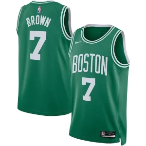 Jaylen Brown Boston Moderne Celtics Nike Unisex Swingman Jersey Icon Edition Kelly Green - Édition limitée - Uniques dans leur genre