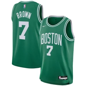 Jaylen Brown Boston Celtics Nike Youth Swingman Jersey Icon Confortable Edition Kelly Green - Maillot de qualité supérieure - Durable et résistant