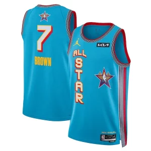 Jaylen Brown Nike Unisex 2025 NBA All Star Game Swingman Player Jersey Exclusif Light Blue - Maillot de marque reconnue - Faites confiance à la qualité
