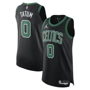 Jayson Tatum Unique Boston Celtics Jordan Brand Authentic Player Jersey Statement Edition Black - Maillot authentique - Reproduit avec soin