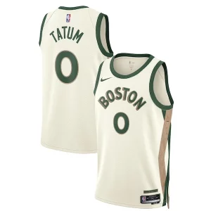 Jayson Tatum Boston Celtics Personalisable Nike Unisex 2023/24 Swingman Jersey White City Edition - Style contemporain - Restez à la mode avec ce maillot