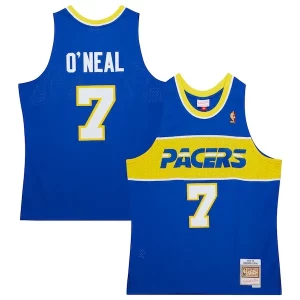 Jermaine O'Neal Indiana Pacers 2004/05 Hardwood Classics Swingman Jersey Uniques Royal - Pour les joueurs de basketball amateurs - Adapté à tous les styles de jeu