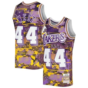 Jerry West Los Angeles Lakers Authentique 1971/72 Hardwood Classics Lunar New Year Swingman Jersey Purple - Giftez-le à un fan dévoué - Livraison en temps pour les fêtes