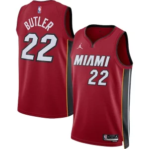 Jimmy Butler Miami Heat Jordan Brand Unisex Swingman Jersey Statement Edition Premium Red - Maillot de marque reconnue - Faites confiance à la qualité