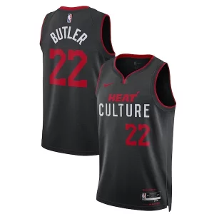 Jimmy Butler Miami Heat Nike Unisex 2023/24 Swingman Jersey Black City Edition Personalisable - Idéal pour les collectionneurs - Qualité premium garantie