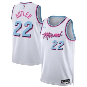 Jimmy Butler Miami Heat Nike Unisex 2024/25 Swingman Player Jersey Admirable City Edition White - Offre d'achat groupé - Achetez avec vos amis et économisez