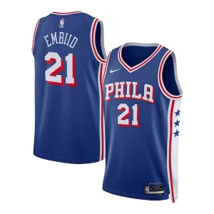 Joel Embiid Stylish Philadelphia 76ers Nike Youth Swingman Jersey Icon Edition Royal - Maillot de qualité supérieure - Durable et résistant