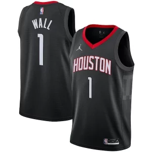 John Wall Bold Houston Rockets Jordan Brand 2020/21 Swingman Jersey Statement Edition Black - Pour les fans de la ligue - Un maillot authentique de la compétition